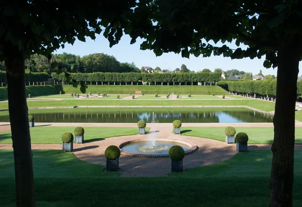 Trädgård villandry — Stockfoto