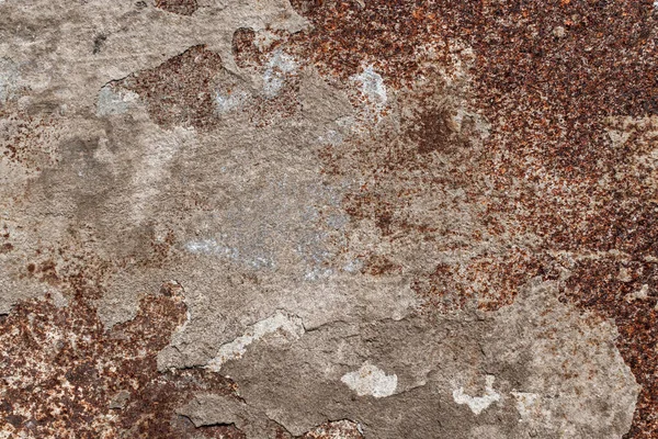 Corrosion Metal Plate Weathered Colors Rust Natural Light Old Oxidized Stock Image