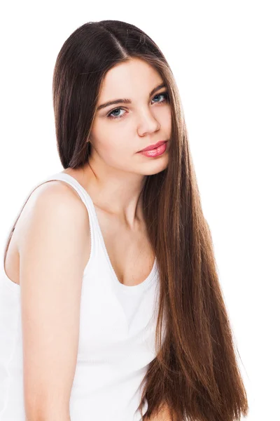 Hermosa mujer sonriente — Foto de Stock