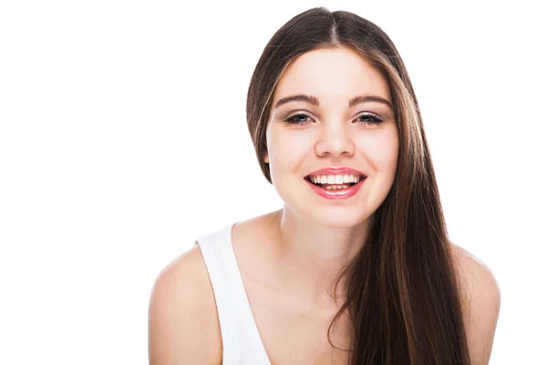 Hermosa mujer sonriente — Foto de Stock