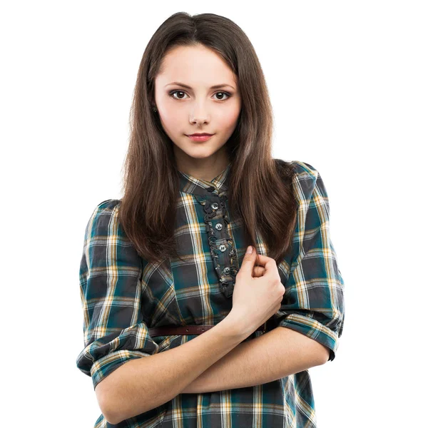 Porträt eines jungen Mädchens — Stockfoto