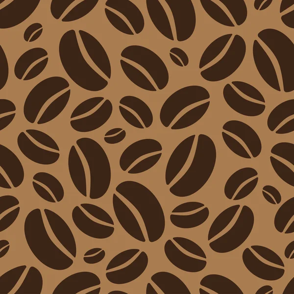 Coffee vector seamless pattern — Stock Vector