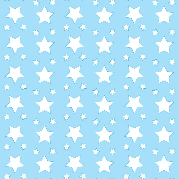 Fondo de pantalla de patrón estrella. Ilustración vectorial — Vector de stock