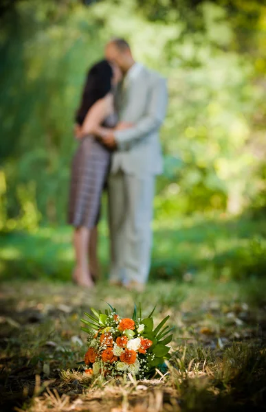 Bruiloft boeket — Stockfoto