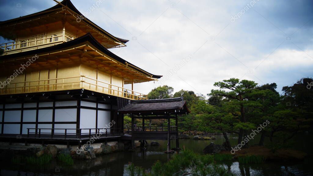 Kyoto temple in the most beautiful city in Japan