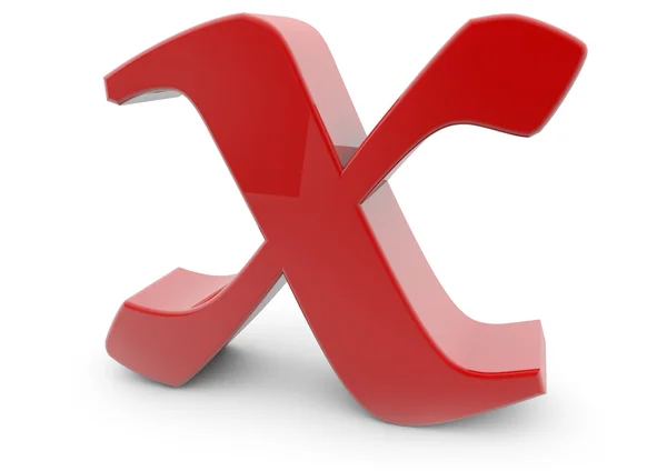 The X — Stock Photo, Image