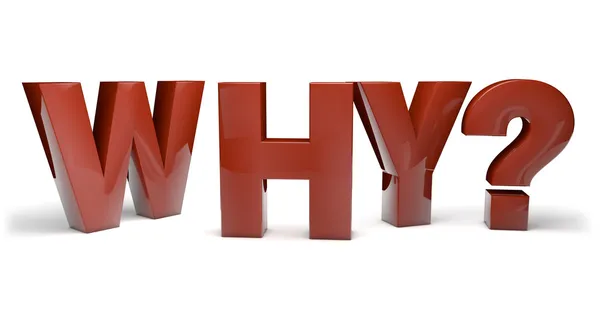 Why? — Stock Photo, Image