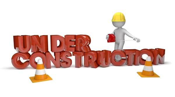 Under construction — Stock Photo, Image