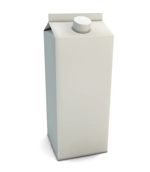 Молочная упаковка — стоковое фото