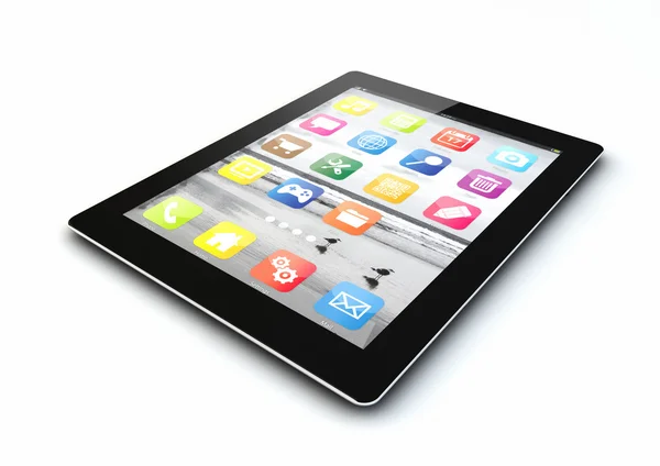 Tablet computer — Stockfoto