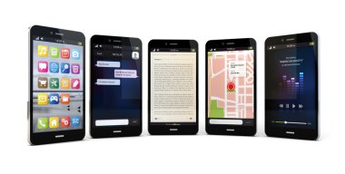 beş akıllı telefonlar