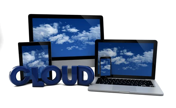 Concepto de nube — Foto de Stock