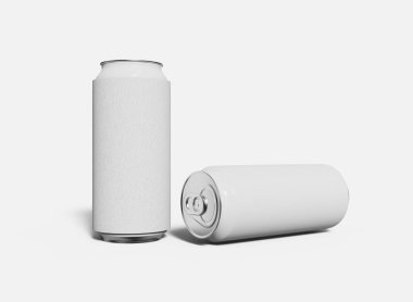 Polystyrene Cooler Mockup ile olabilir. Tecrit edilmiş Can Koozie. 3d Hazırlama