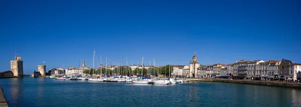 Panorama do porto de La Rochelle — Fotografia de Stock