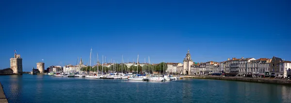 La rochelle haven panorama — Stockfoto