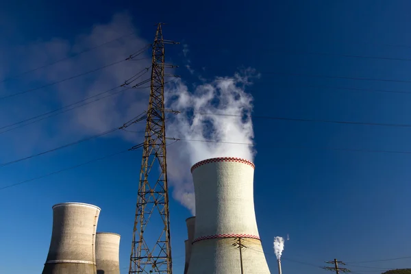 Central eléctrica de carbón — Foto de Stock