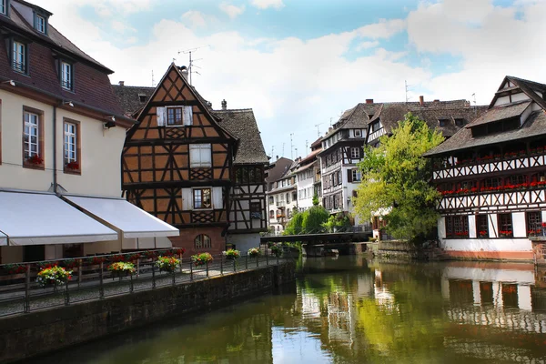 Idyllic town of Strasbourg Stock Picture