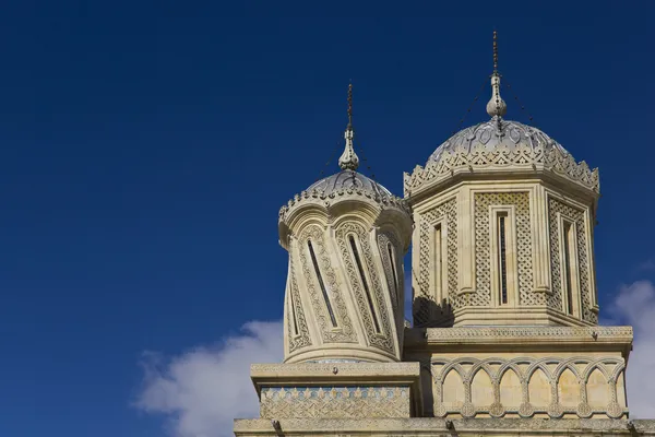 Curtea de Argeş manastır kule — Stok fotoğraf