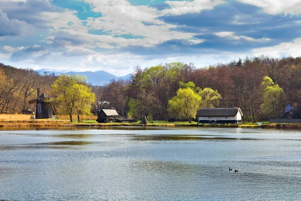 Romen kırsal manzara