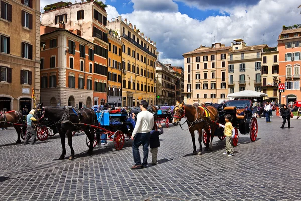 Piazza di spagna, Roma, İtalya