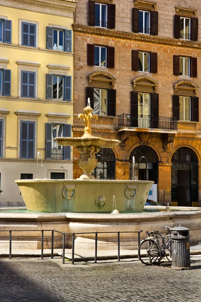 Piazza farnese in rome, Italië — Stockfoto