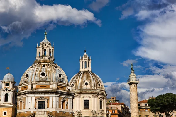 Rome skyline in city center — Stock Photo, Image