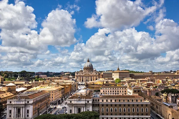 Αεροφωτογραφία της Ρώμης — Φωτογραφία Αρχείου