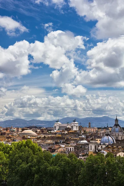 Roma havadan görünümü — Stok fotoğraf