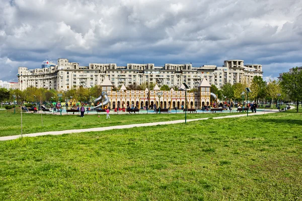 Bucharest playground area — Stock Photo, Image