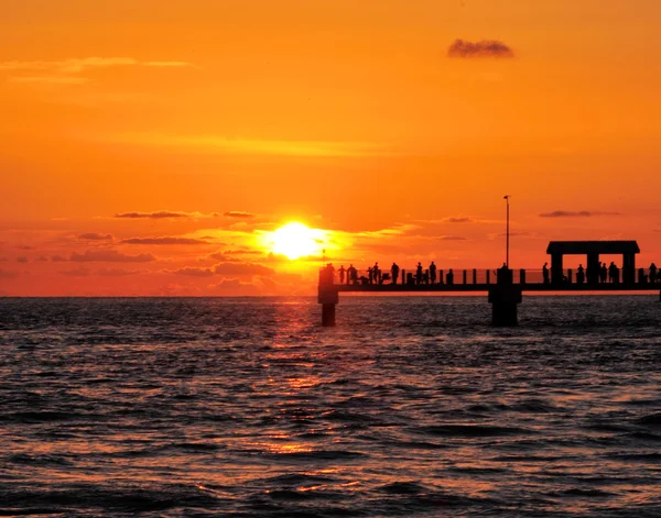 Fort DeSoto Sunset — Stock Photo, Image