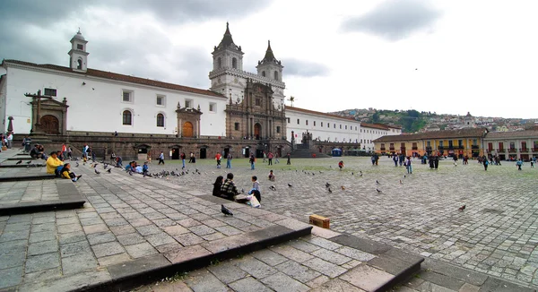 Quito-Quadrat — Stockfoto