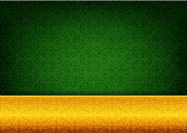 Dekorativa grönbok — Stock vektor