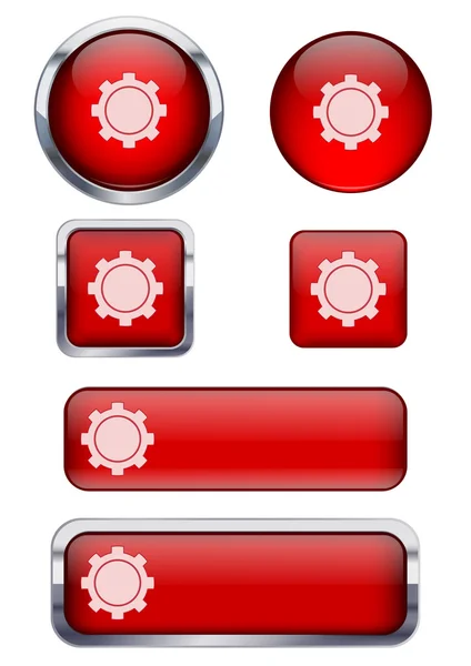 Roda de máquinas —  Vetores de Stock