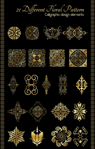 Ottoman motifs — Stock Vector