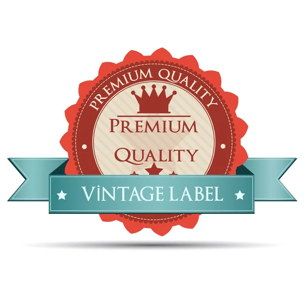 Etiqueta vintage e insignia — Vector de stock