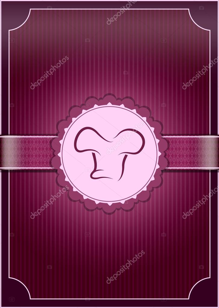 Purple Restaurant Menu Cover