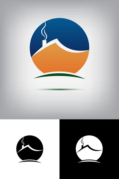 Logotipos da casa —  Vetores de Stock