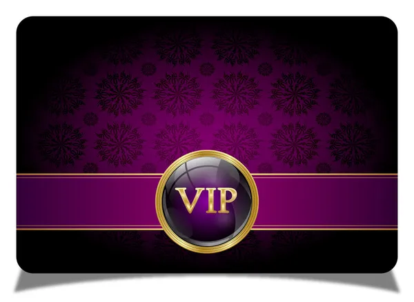 Carte vip abstraite — Image vectorielle