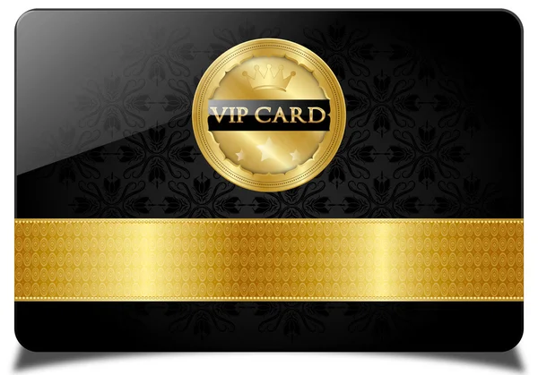 Tarjeta vip abstracta — Vector de stock