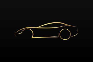 Altın araba logosu