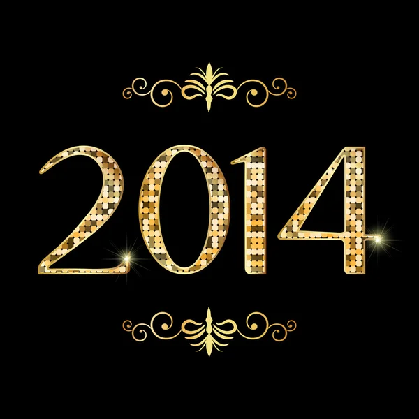Üdvözöljük 2014 — Stock Vector