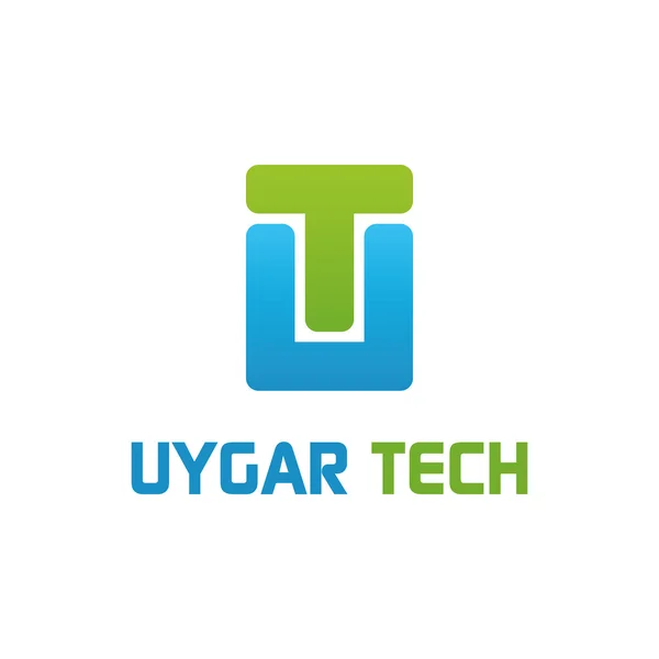 Logo de la technologie typographique — Image vectorielle