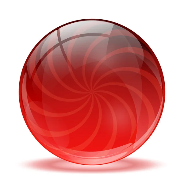 Εικονίδιο πολύχρωμη μπάλα — Διανυσματικό Αρχείο