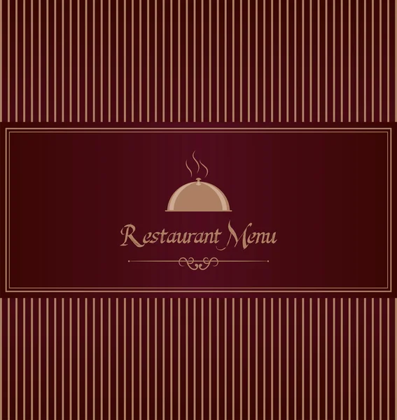 Royal restaurant menu — Stock Vector