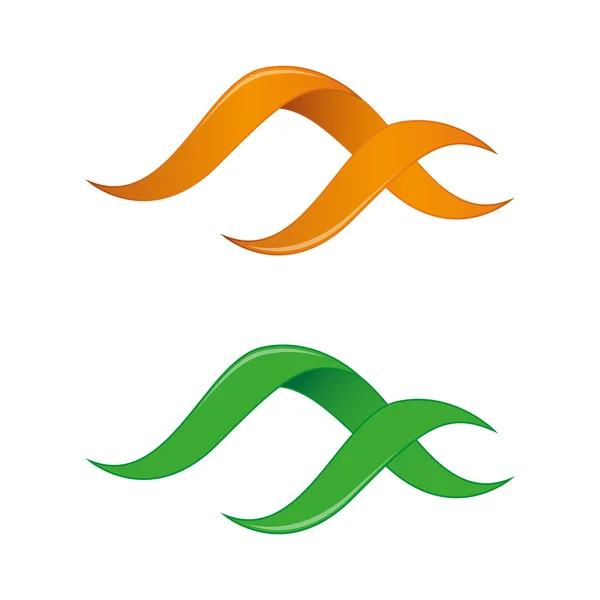 Infinity logo sjabloon — Stockvector