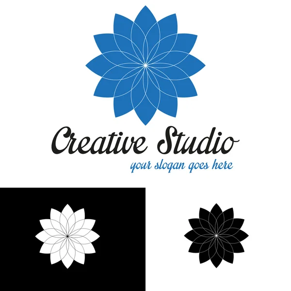 Modèle de logo studio créatif — Image vectorielle