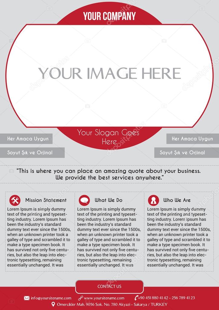 Creative corporate flyer