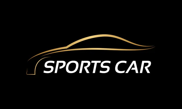 Logotipo do carro esporte —  Vetores de Stock