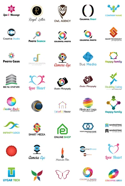 vektör logo tasarım öğeleri
