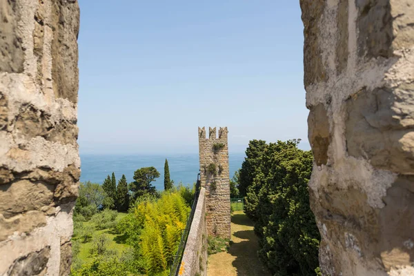 Piran Duvarları, Slovenya Adriyatik Denizi